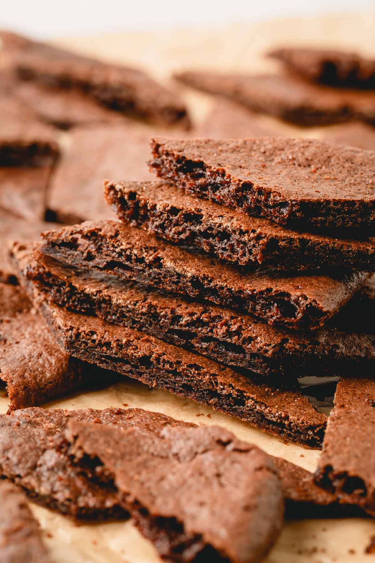 Crunchy Chocolate Brownie Crisps: The Ultimate Snack & Dessert